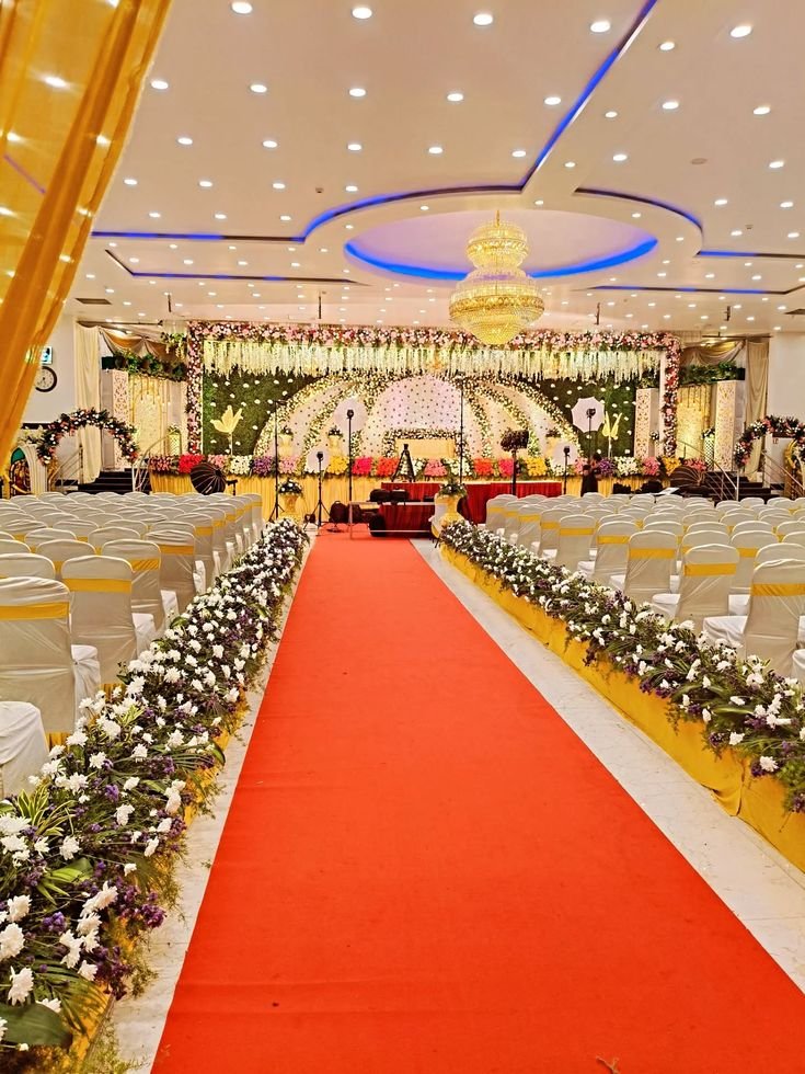 Illuminated Palace Ballroom